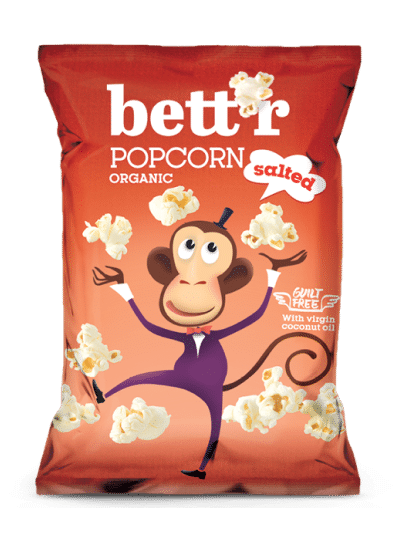 Bio Popcorn salzig — Auf unserer Entdeckungstour haben wir ein köstliches und gesundes Popcorn für euch entdeckt! Handgef